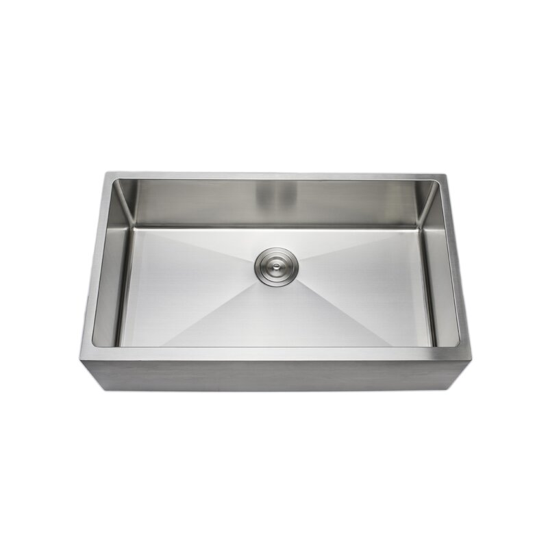 Wells Sinkware Chefs Series 33 L X 19 W Farmhouse Kitchen Sink Wayfair